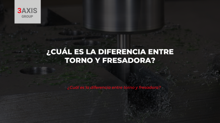 ¿Cuál es la diferencia entre torno y fresadora?