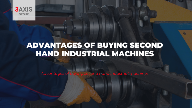 Advantages of buying second hand industrial machines