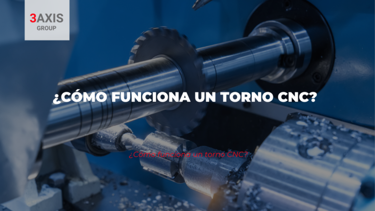 ¿Cómo funciona un torno CNC?